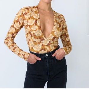 NWT RESA Ever bodysuit in Ashland print